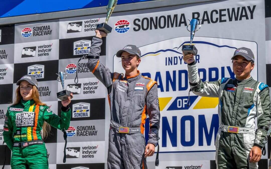 Rayce Dykstra Wins FormulaSPEED Race at Sonoma Grand Prix